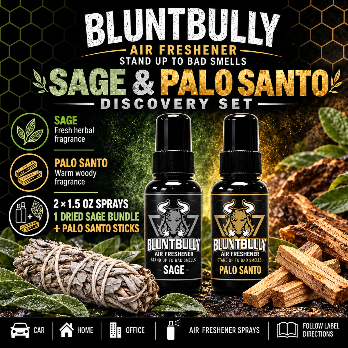 BluntBully updated Discovery Set scent guide