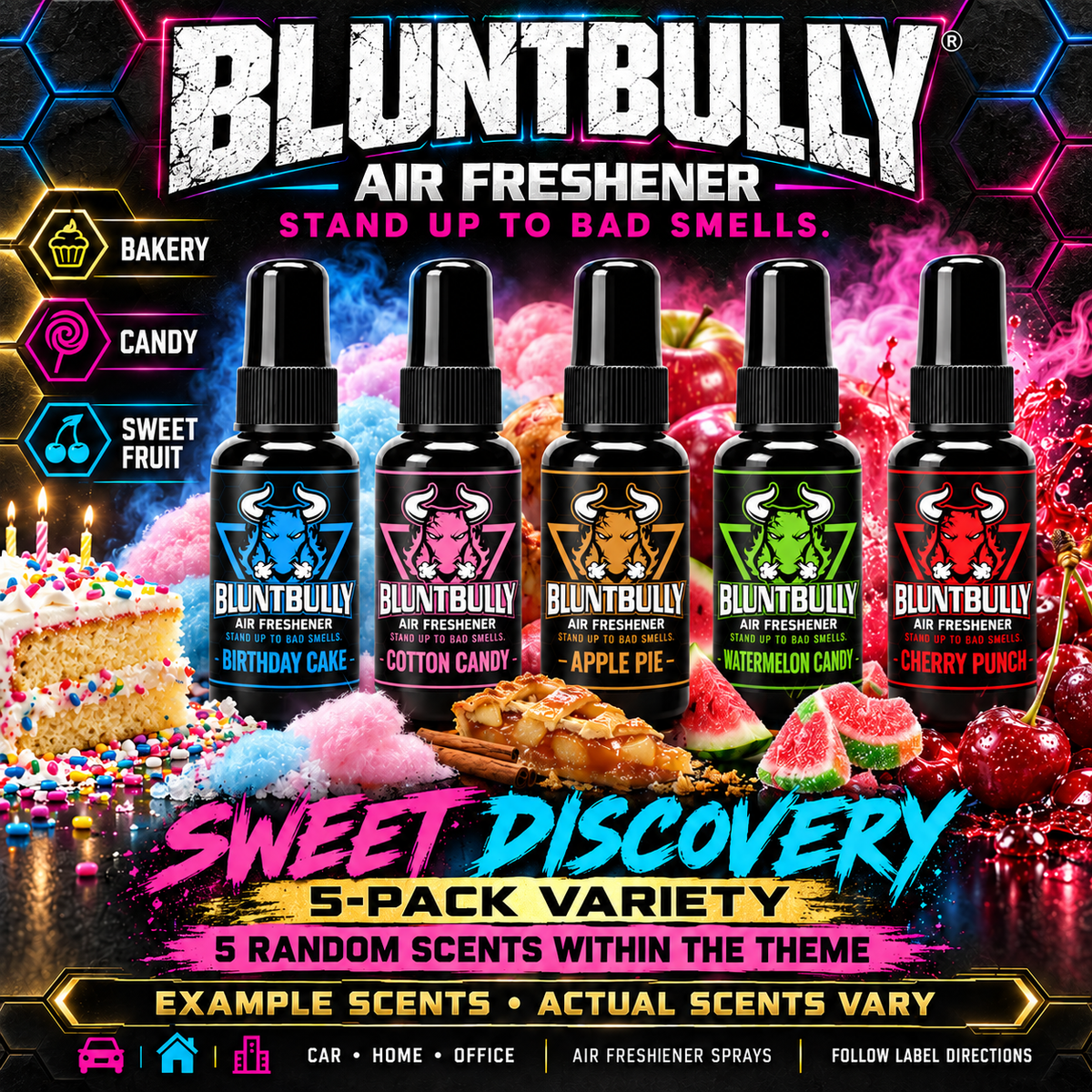 BluntBully updated Discovery Set scent guide