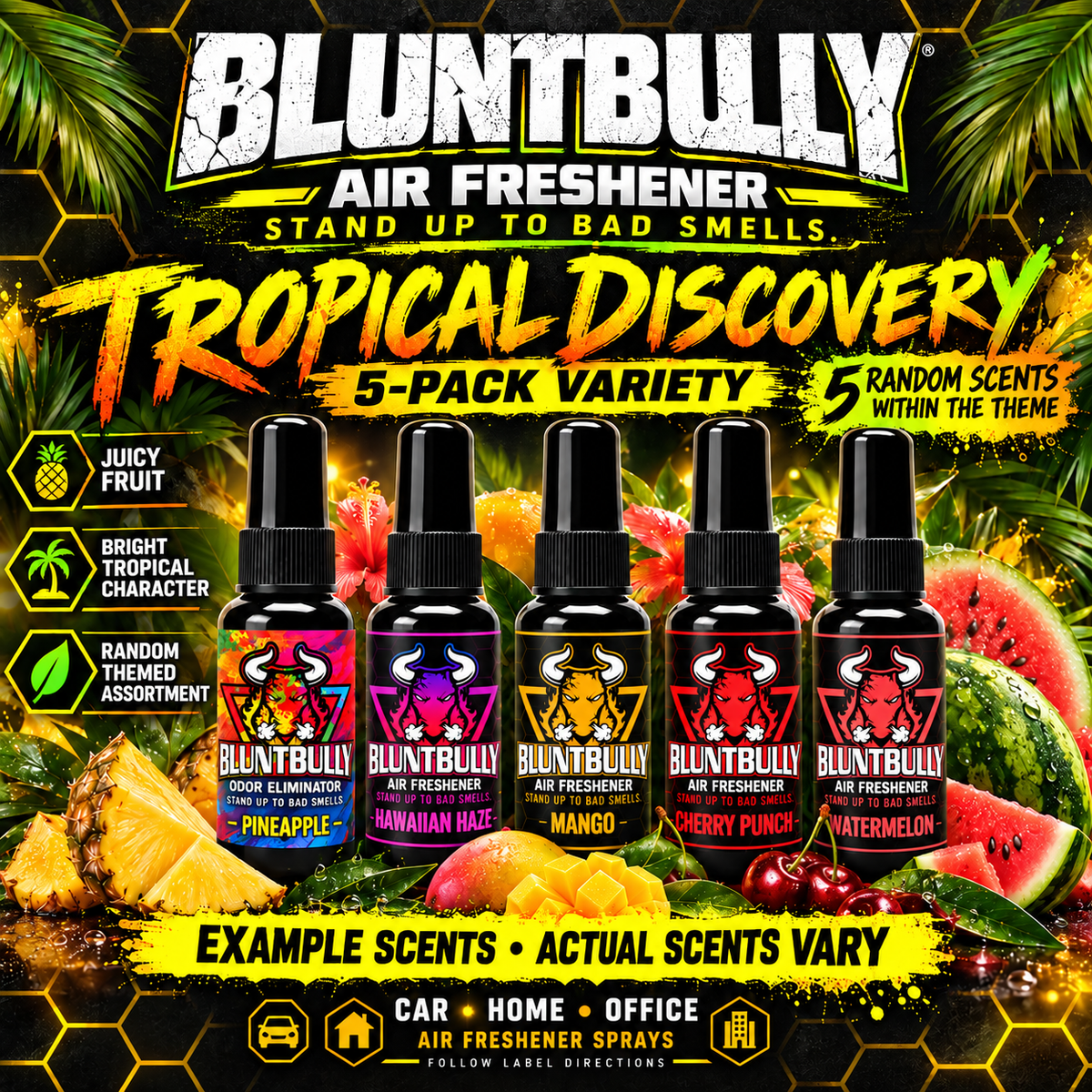 BluntBully updated Discovery Set scent guide