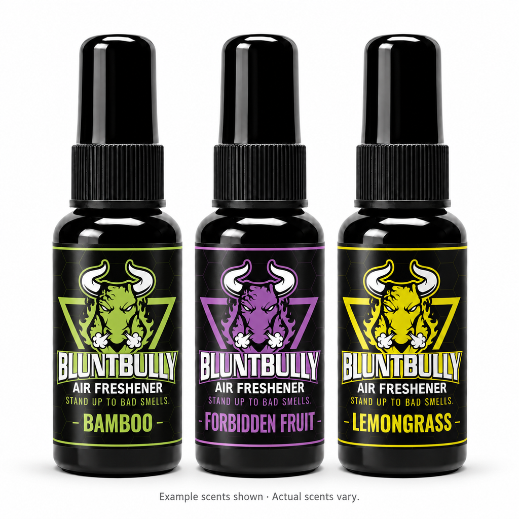 Random Variety Discovery Set — 3 Pack — complete 3-bottle set, 1.5 oz each; example scents shown, actual scents vary