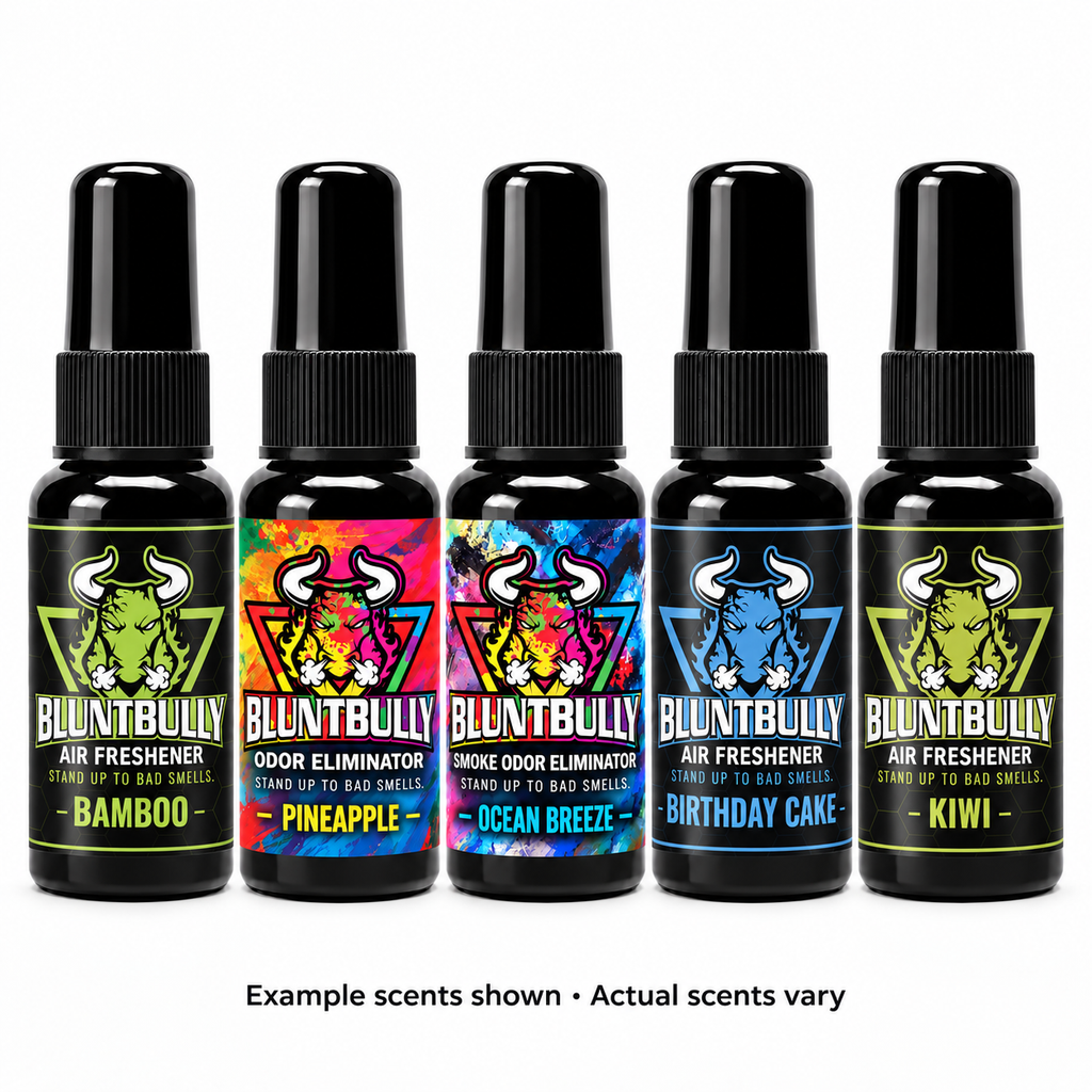 Random Variety Discovery Set — 5 Pack — complete 5-bottle set, 1.5 oz each; example scents shown, actual scents vary